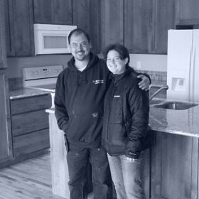 - John and Melaine, "Made it happen..."